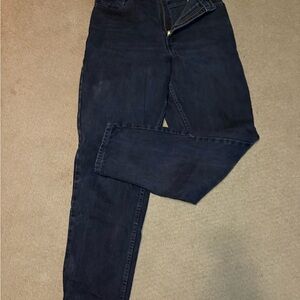 Levi 550 black jeans